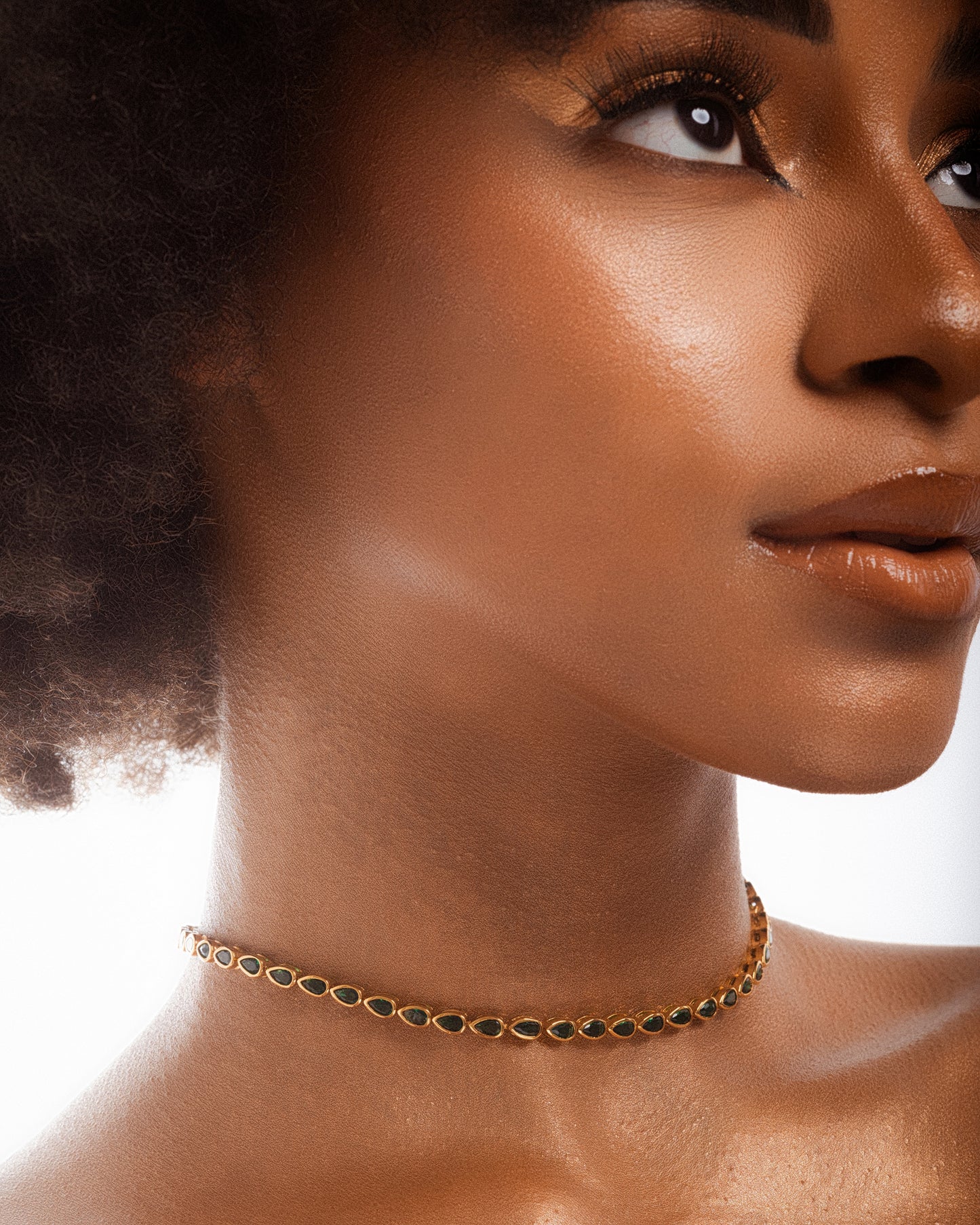 Fay Tear Drop Choker