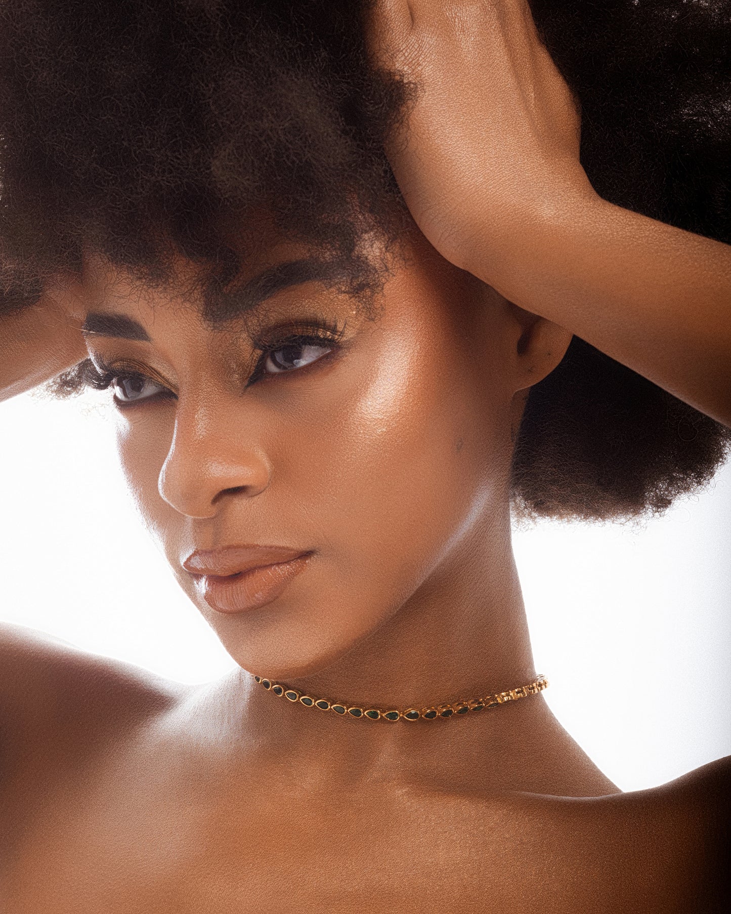 Fay Tear Drop Choker