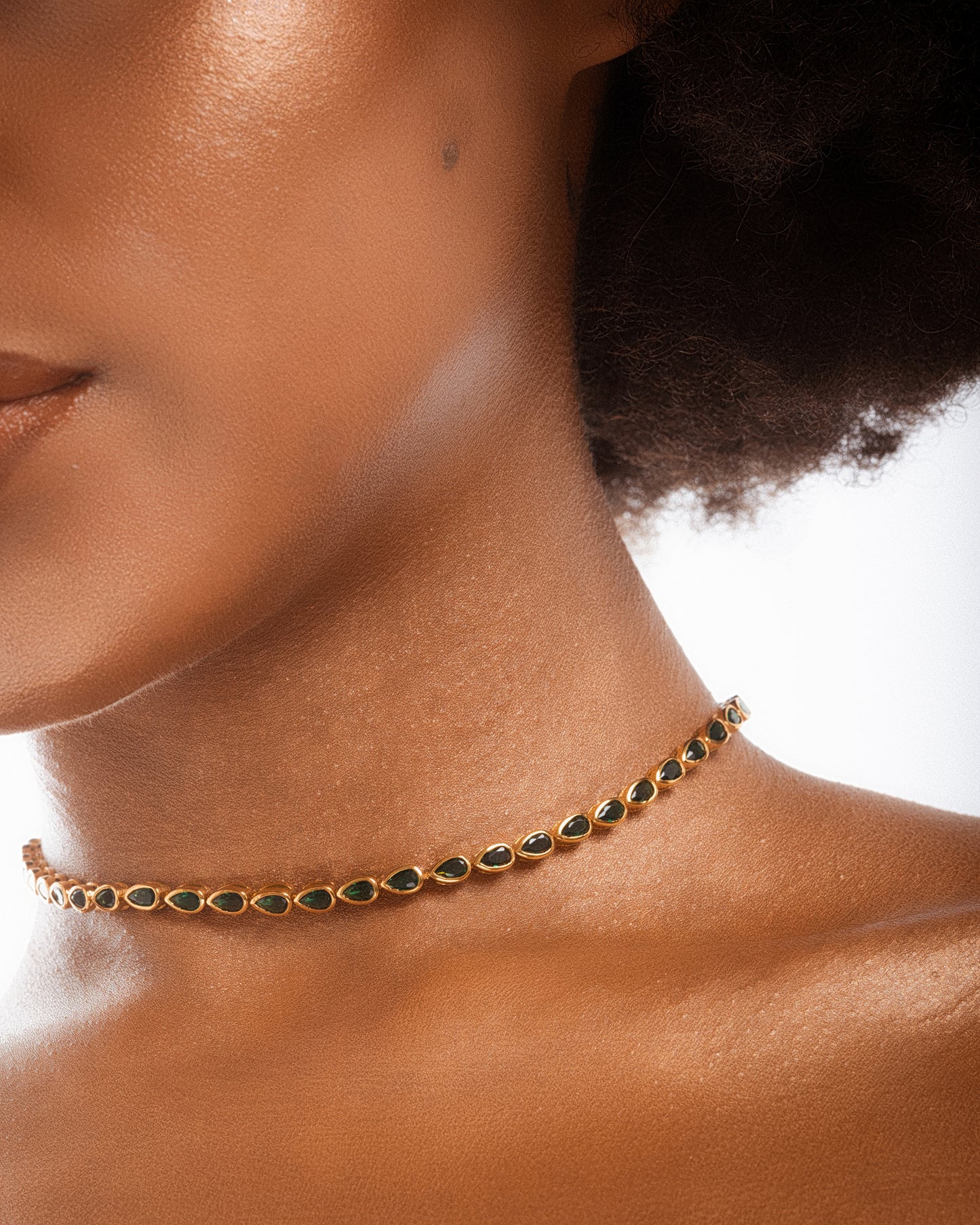 Fay Tear Drop Choker