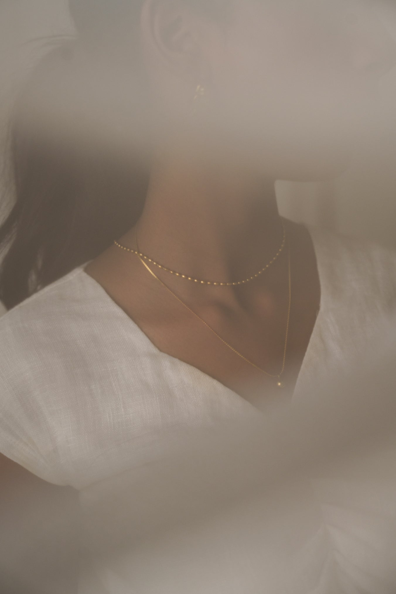 Collar de doble capa Meya