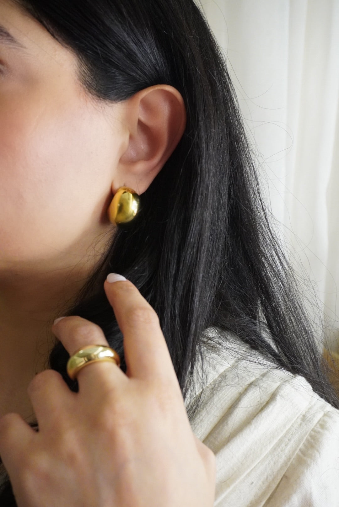 Dawn Chunky Hoops