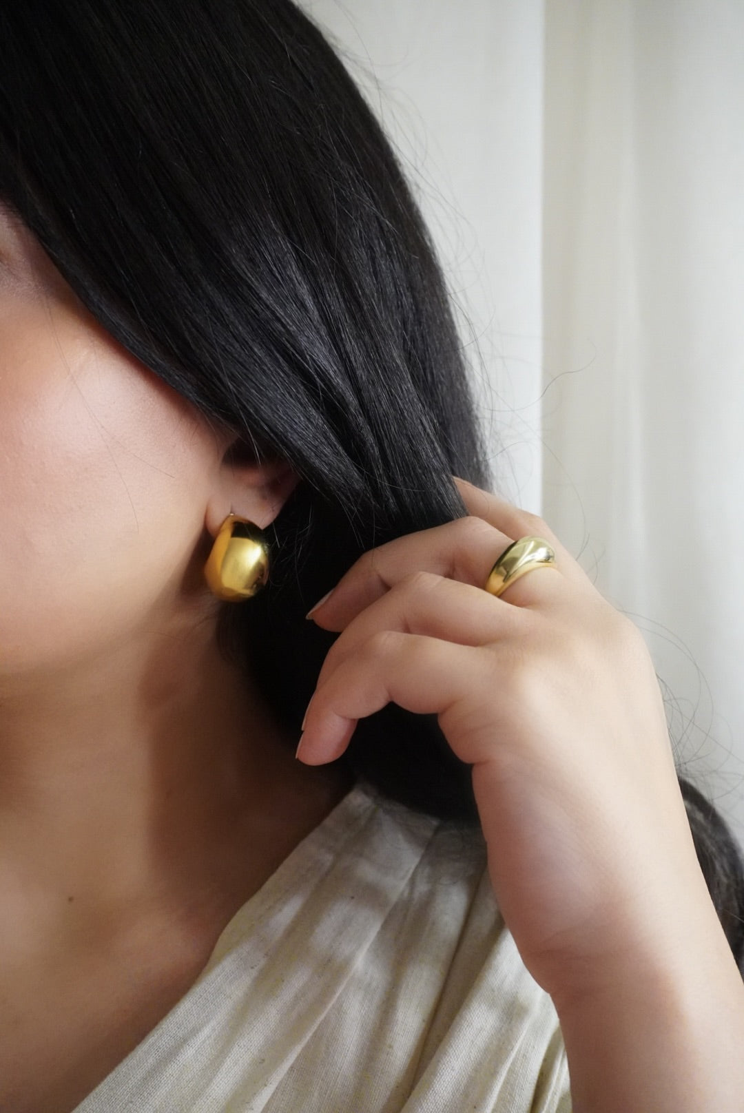 Dawn Chunky Hoops