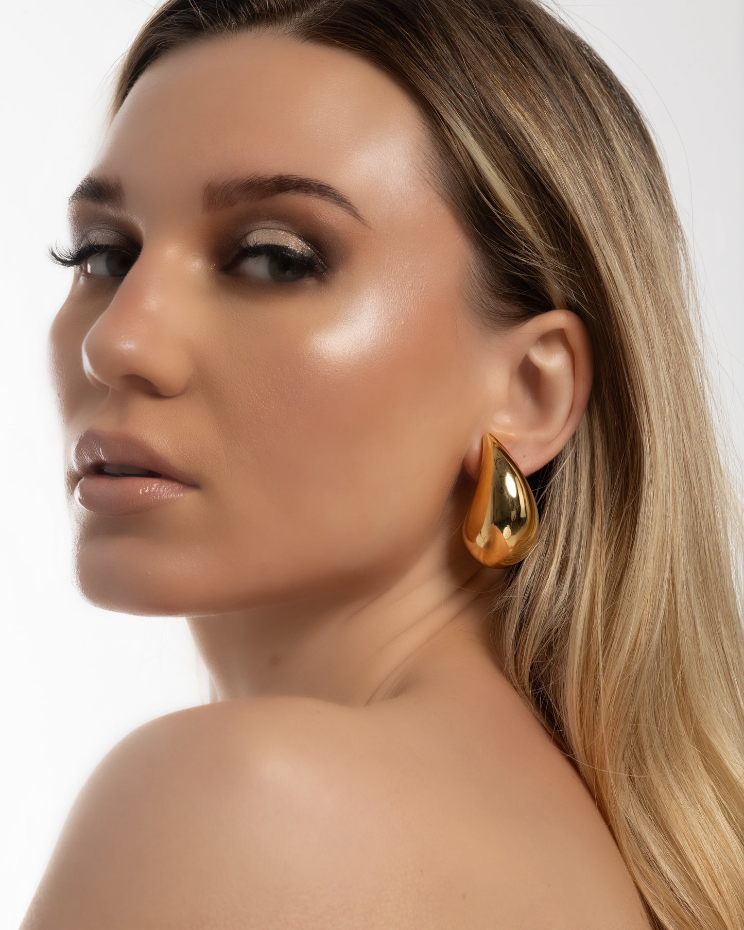 Ama Chunky TearDrop Earrings