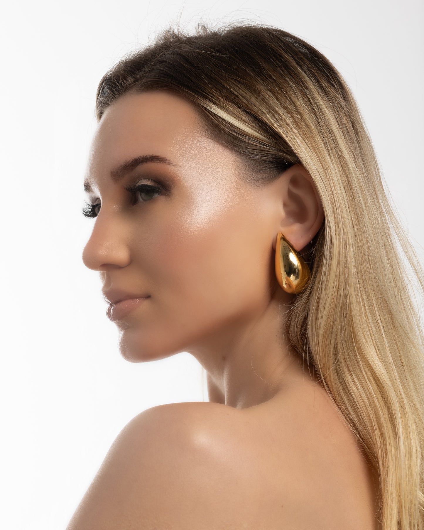Ama Chunky TearDrop Earrings