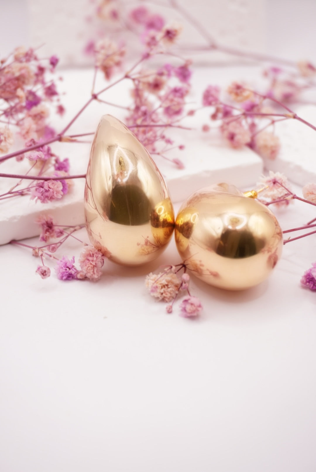 Ama Chunky TearDrop Earrings