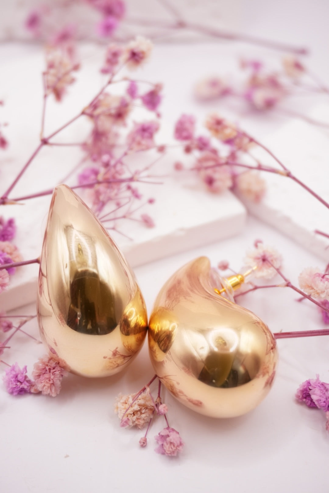 Ama Chunky TearDrop Earrings