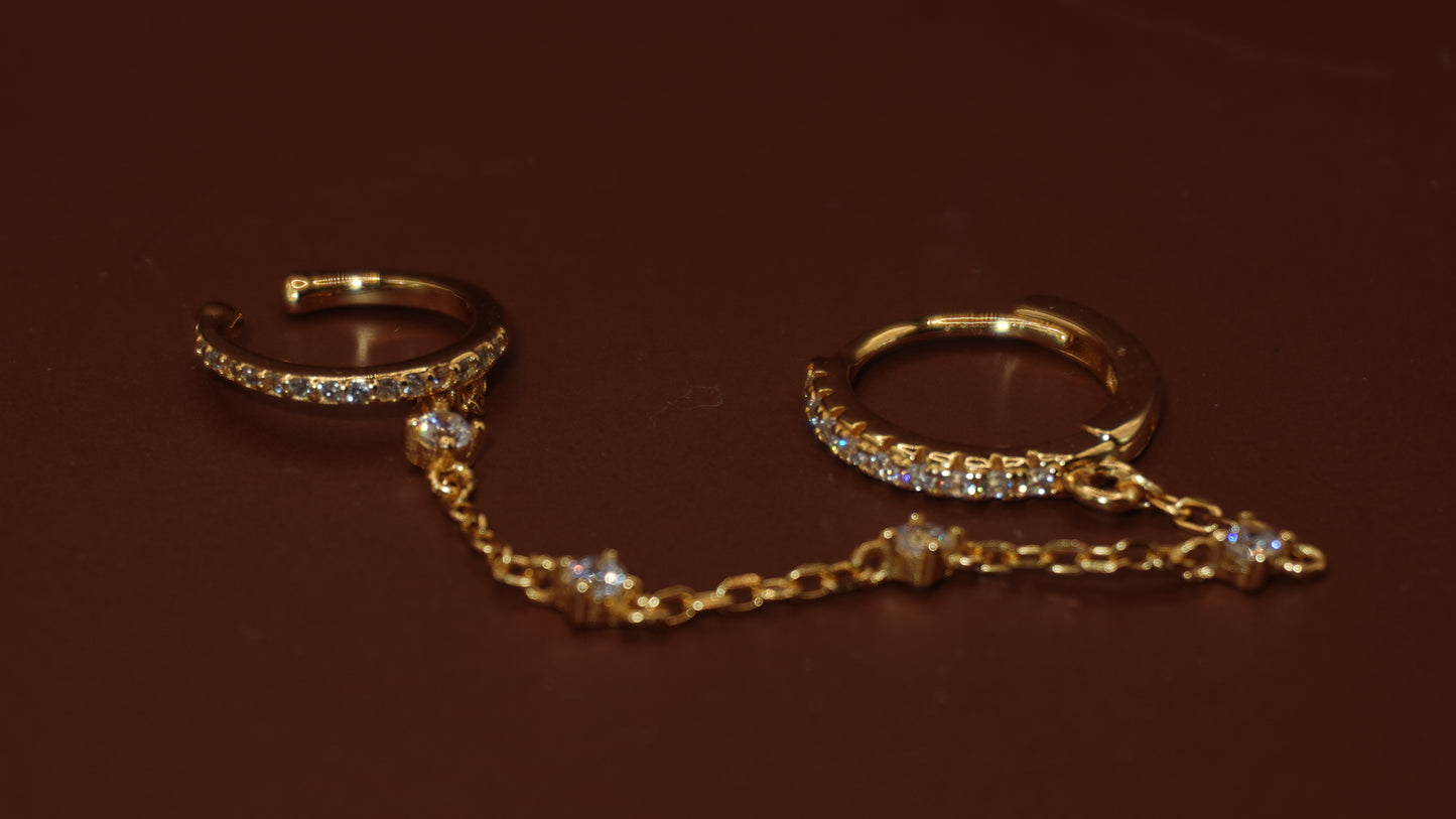 Lira Chain Earrings