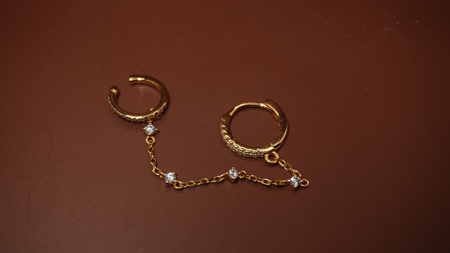 Lira Chain Earrings
