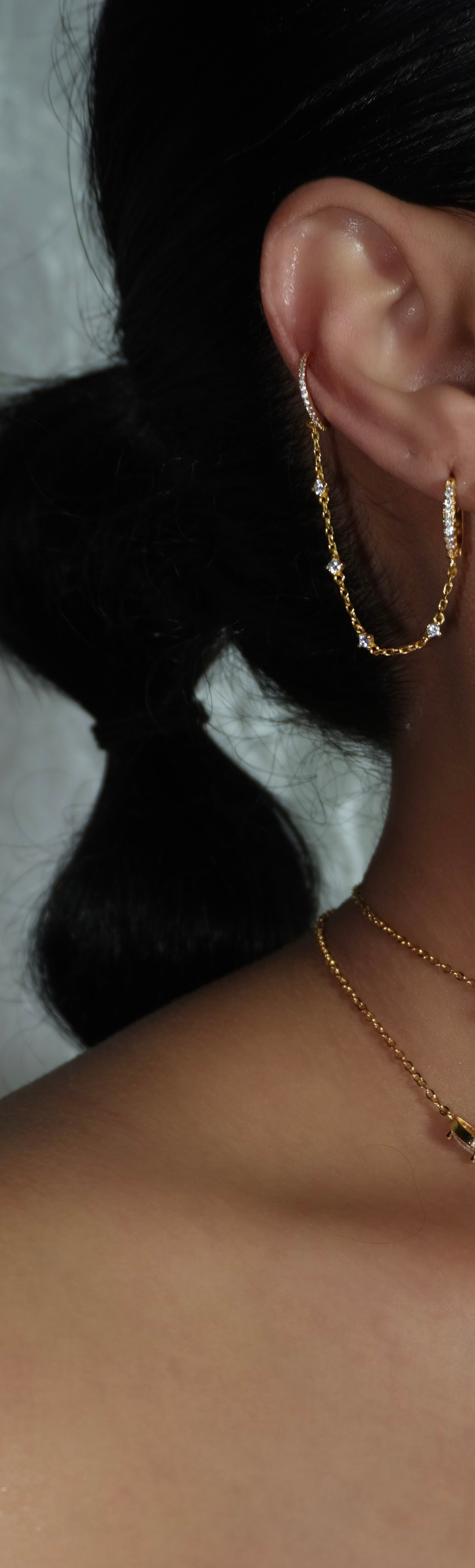 Lira Chain Earrings